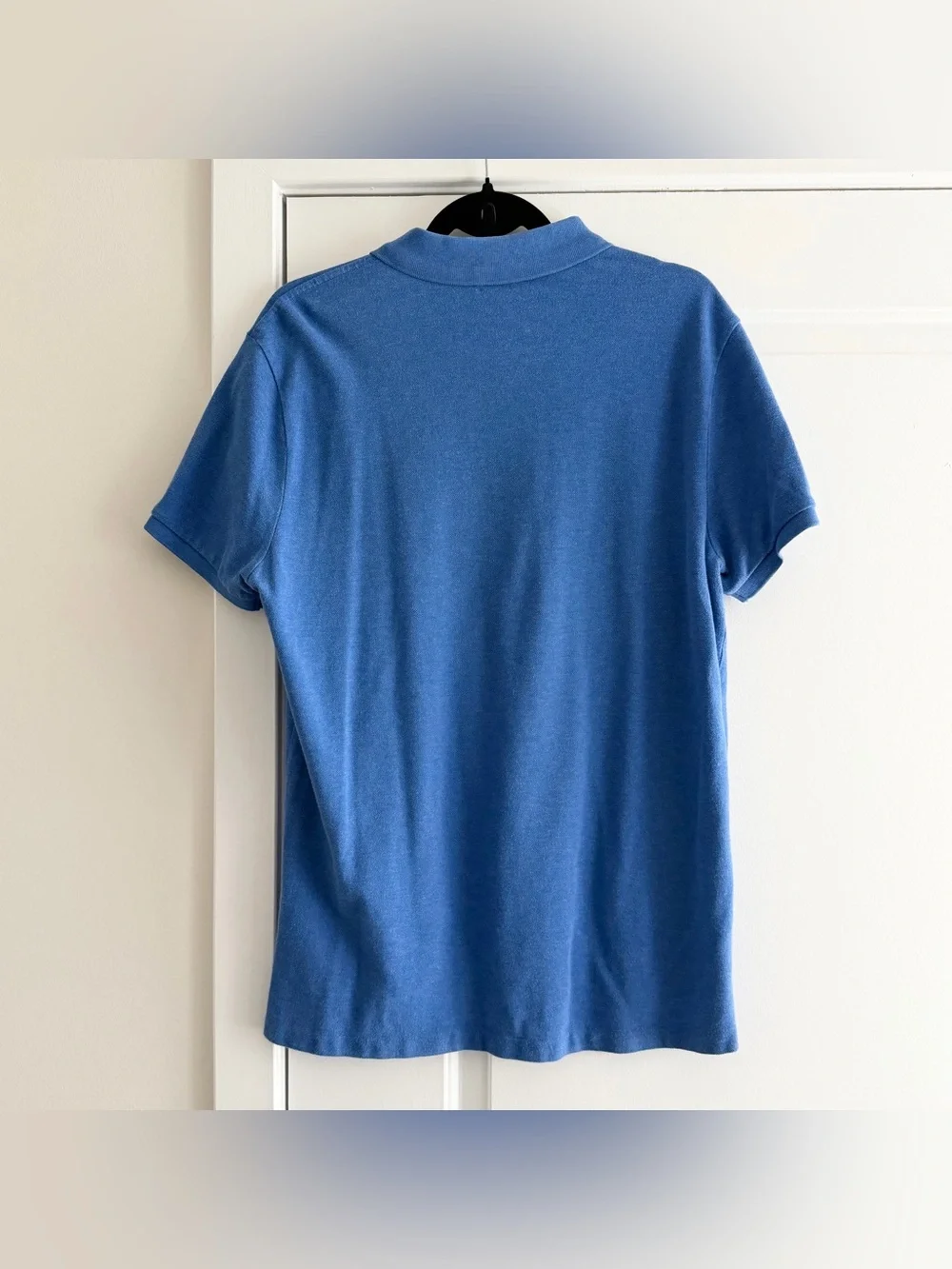 Polo Ralph Lauren Blue Short Sleeve Cotton Custom Slim Shirt